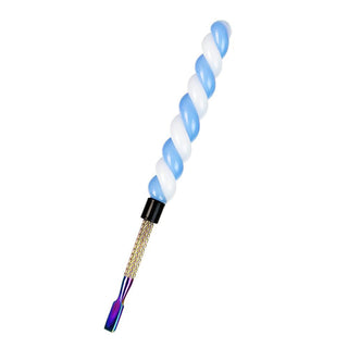 Unicorn Horn Glass & Anodized Steel Dab Tool - AltheasAttic420